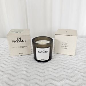 Audo Menu Copenhagen EN PASSANT Scented Candle in Smoked Glass 2.8oz